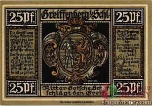 ГЕРМАНИЯ 25 ПФЕННИГОВ (НОТГЕЛЬД) 1