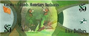 КАЙМАНОВЫ ОСТРОВА 5 ДОЛЛАРОВ 2