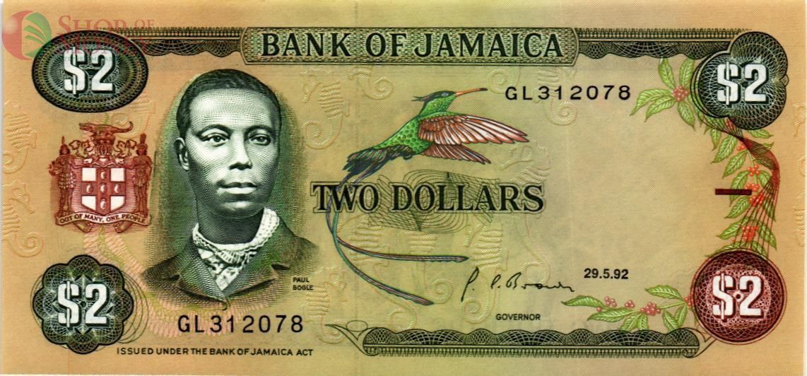 ЯМАЙКА 2 ДОЛЛАРА 1