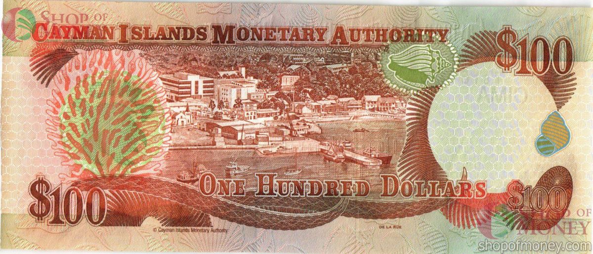 КАЙМАНОВЫ ОСТРОВА 100 ДОЛЛАРОВ 2