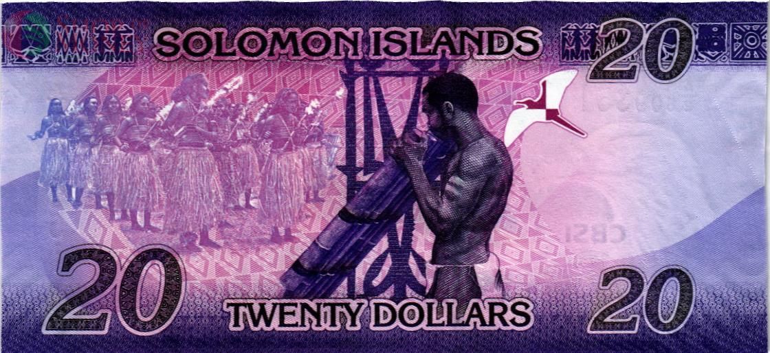 СОЛОМОНОВЫ ОСТРОВА 20 ДОЛЛАРОВ 2