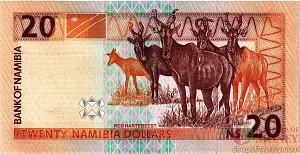 НАМИБИЯ 20 ДОЛЛАРОВ 2