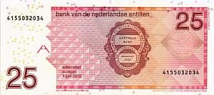 НИДЕРЛАНДСКИЕ АНТИЛЬСКИЕ ОСТРОВА 25 ГУЛЬДЕНОВ 2