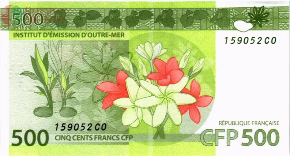 ФРАНЦУЗСКАЯ ПОЛИНЕЗИЯ 500 ФРАНКОВ 2