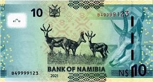 НАМИБИЯ 10 ДОЛЛАРОВ 2