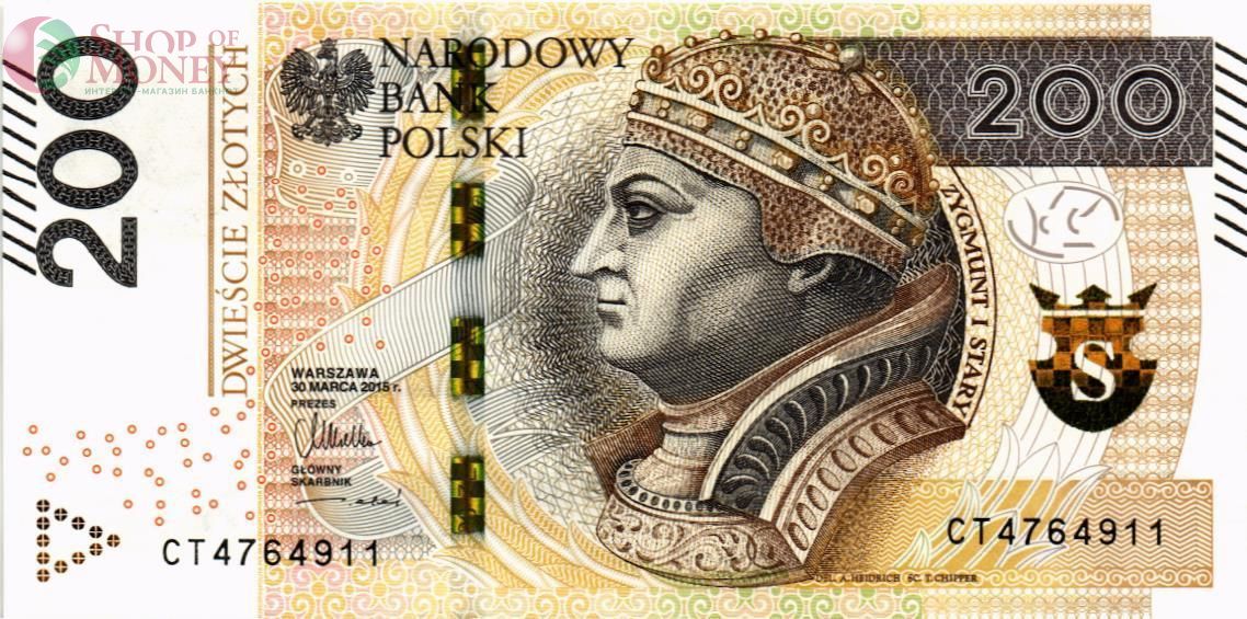 ПОЛЬША 200 ЗЛОТЫХ 1