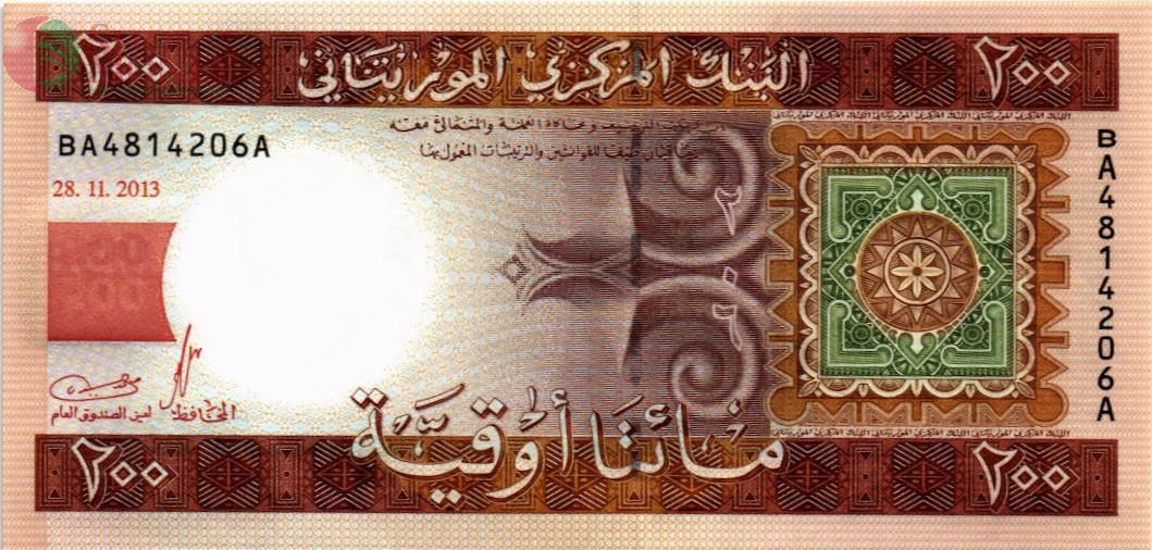 МАВРИТАНИЯ 200 УГИЙ 1