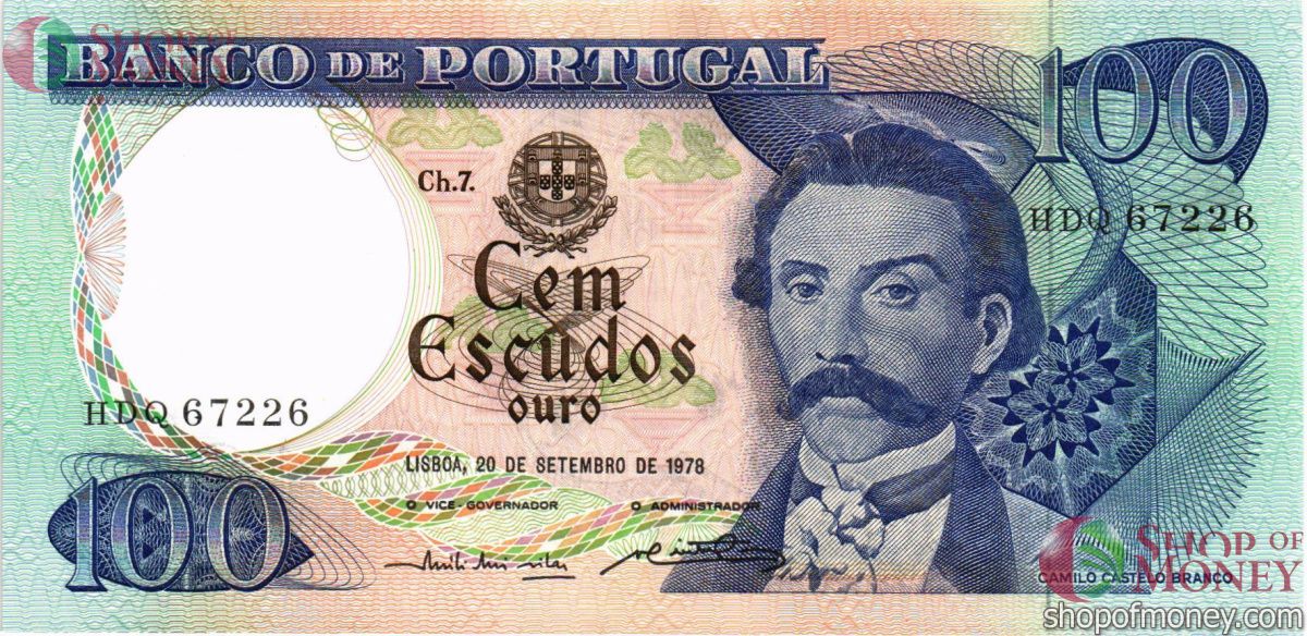 ПОРТУГАЛИЯ 100 ЭСКУДО 1