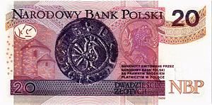 ПОЛЬША 20 ЗЛОТЫХ 2