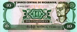 НИКАРАГУА 10 КОРДОБА 1