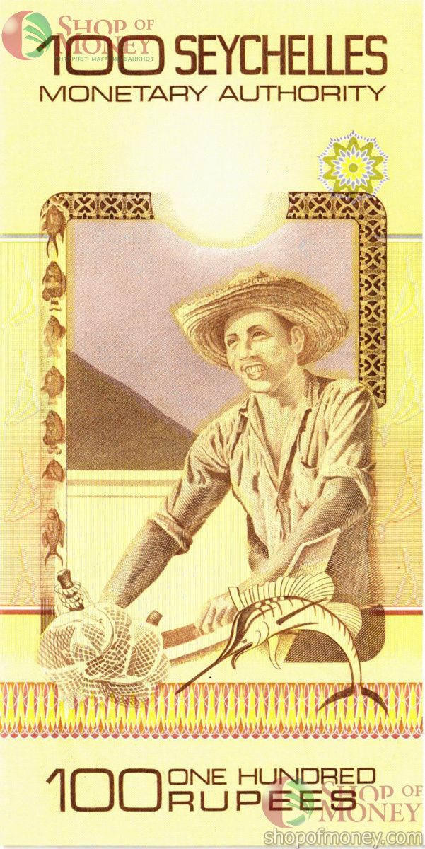 СЕЙШЕЛЬСКИЕ ОСТРОВА 100 РУПИЙ 2