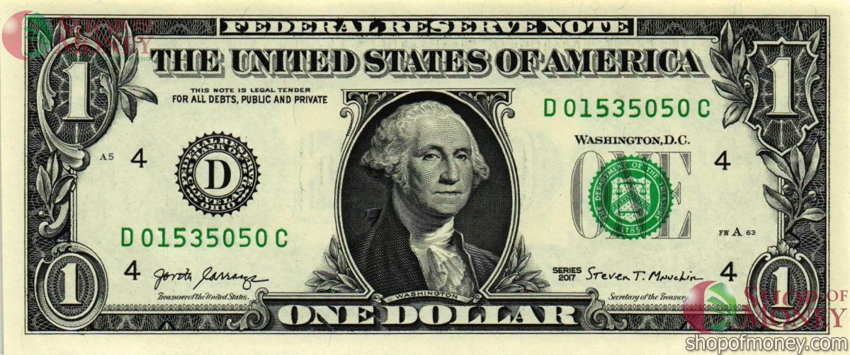 США 1 ДОЛЛАР (D-Кливленд) 1