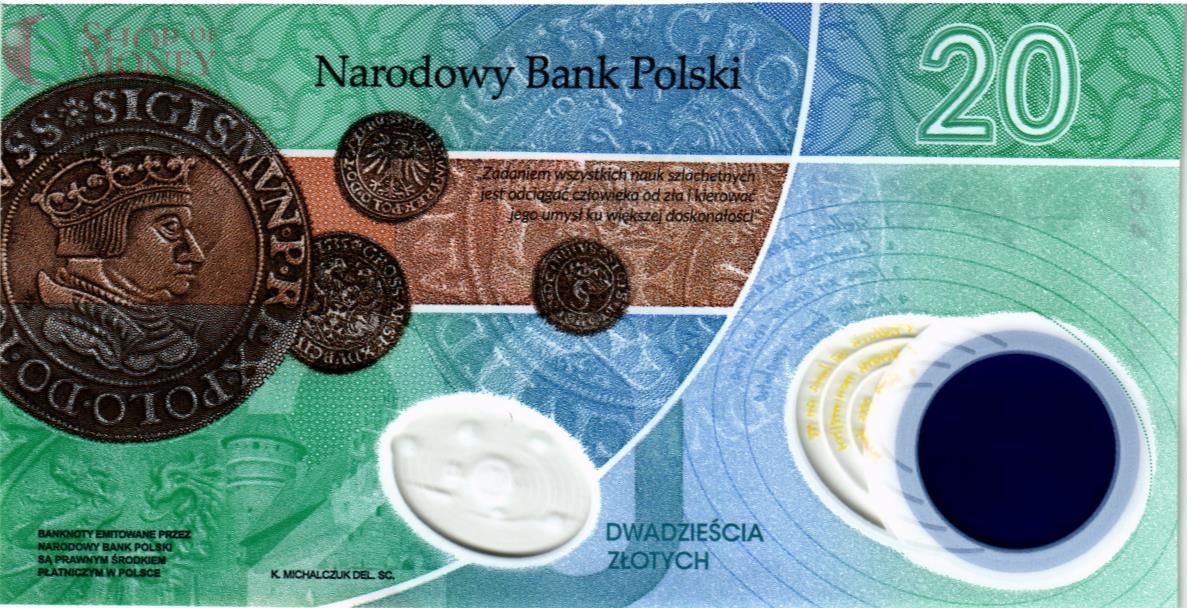 ПОЛЬША 20 ЗЛОТЫХ (В БУКЛЕТЕ) 3