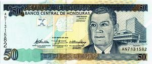 ГОНДУРАС 50 ЛЕМПИР 1