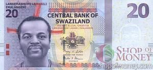 СВАЗИЛЕНД 20 ЭМАЛАНГЕНИ (-AA- ПРЕФИКС) 1