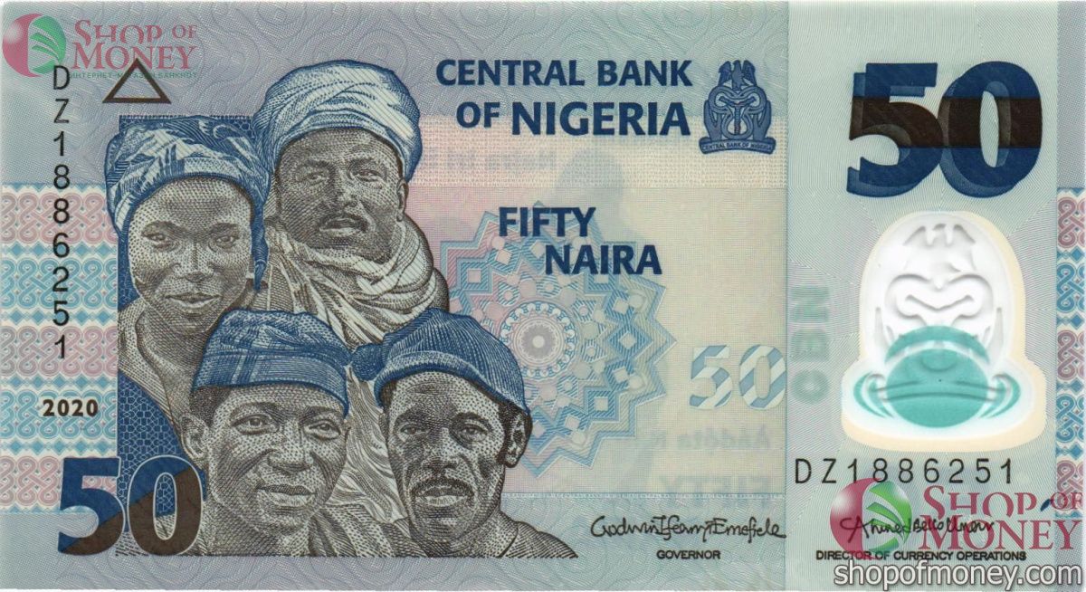 НИГЕРИЯ 50 НАЙРА 1
