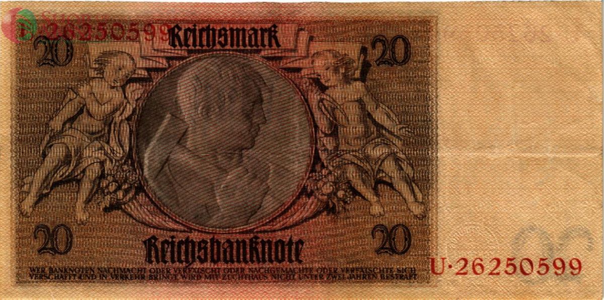 ГЕРМАНИЯ 20 МАРОК 2