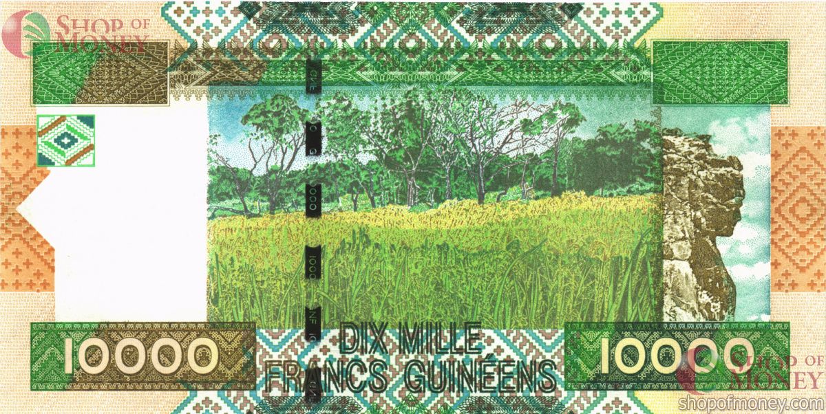 ГВИНЕЯ 10000 ФРАНКОВ 2