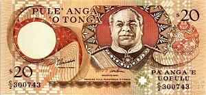 ТОНГА 20 ПААНГА 1