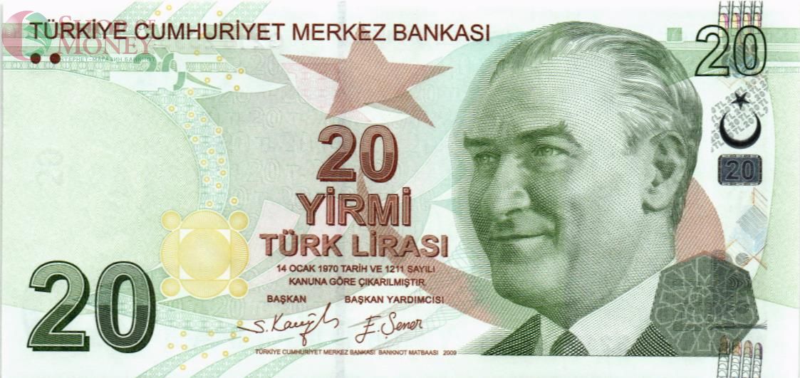 ТУРЦИЯ 20 ЛИР 1