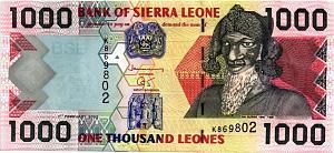 СЬЕРРА-ЛЕОНЕ 1000 ЛЕОНЕ 1