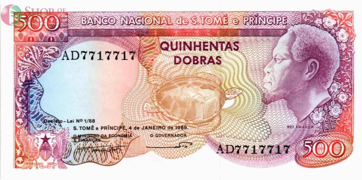 САН-ТОМЕ И ПРИНСИПИ 500 ДОБР #AD7717717 1