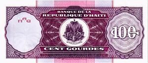 ГАИТИ 100 ГУРДОВ 2