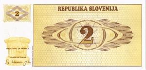 СЛОВЕНИЯ 2 ТОЛАРА 1