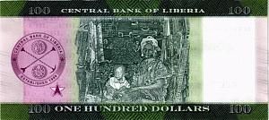 ЛИБЕРИЯ 100 ДОЛЛАРОВ 2