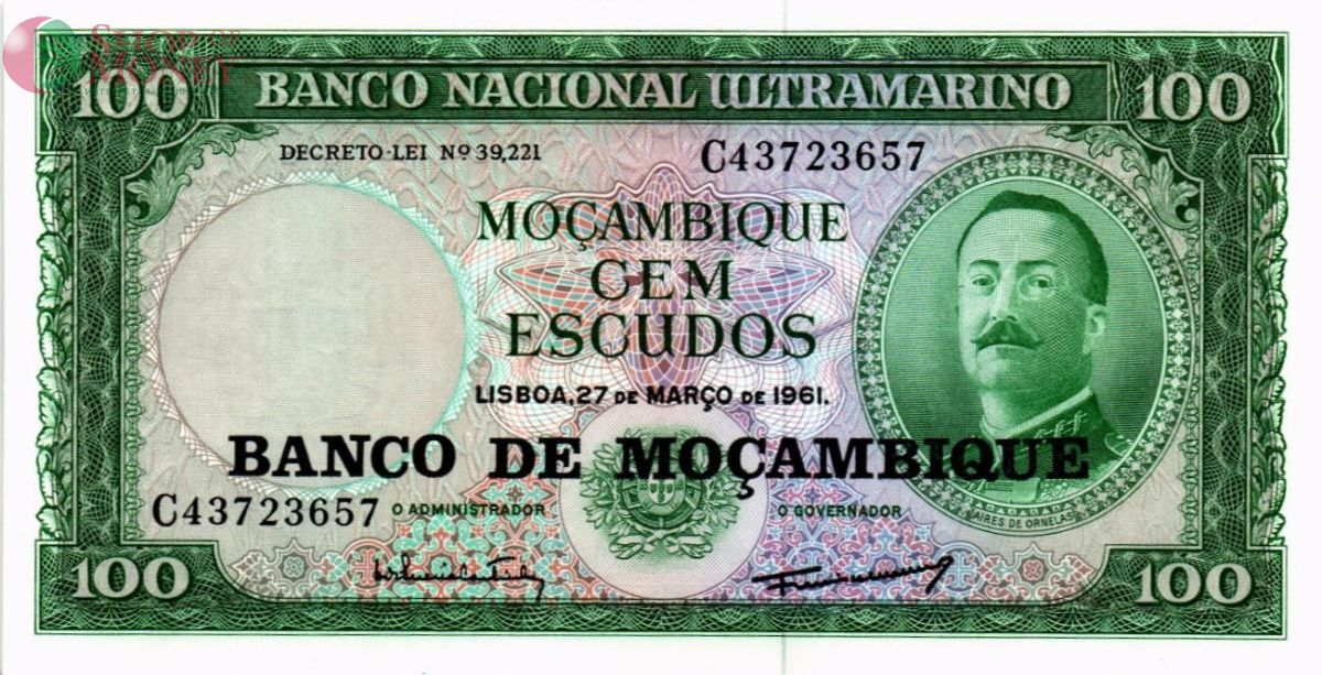 МОЗАМБИК 100 ЭСКУДО 1
