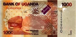 УГАНДА 1000 ШИЛЛИНГОВ 1