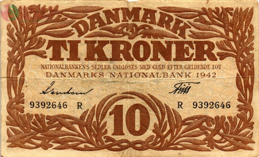 ДАНИЯ 10 КРОН 1