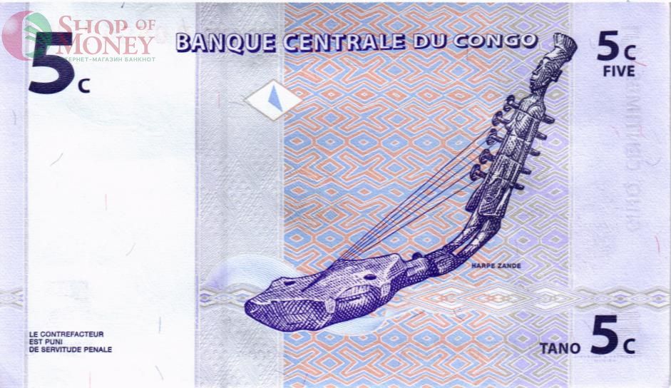 КОНГО ДР 5 САНТИМОВ 2