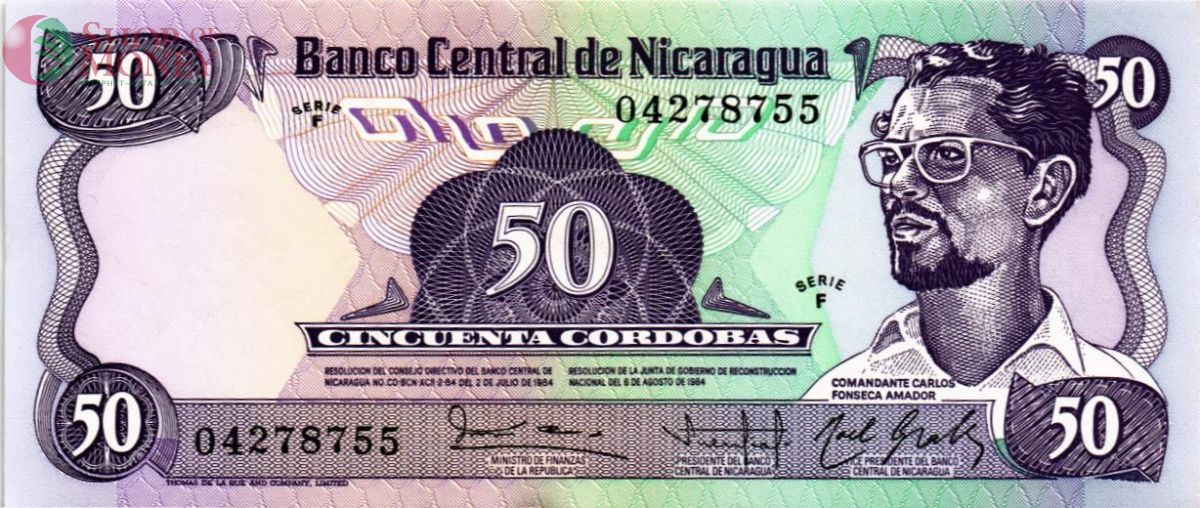 НИКАРАГУА 50 КОРДОБА 1