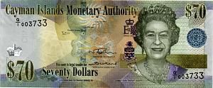 КАЙМАНОВЫ ОСТРОВА 70 ДОЛЛАРОВ 1