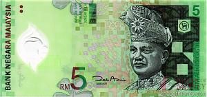 МАЛАЙЗИЯ 5 РИНГГИТ 1