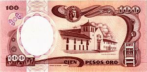 КОЛУМБИЯ 100 ПЕСО (01.01.1991) 2