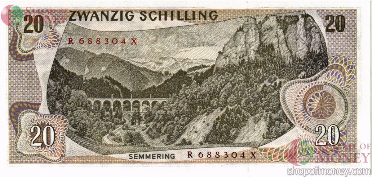 АВСТРИЯ 20 ШИЛЛИНГОВ 2