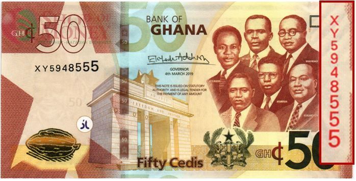ГАНА 50 СЕДИ # XY 5948555 1