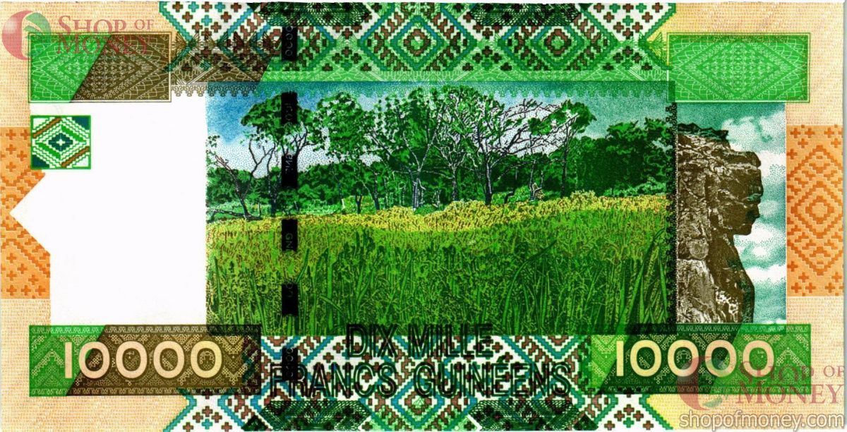 ГВИНЕЯ 10000 ФРАНКОВ 2