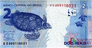 БРАЗИЛИЯ 2 РЕАЛА 2