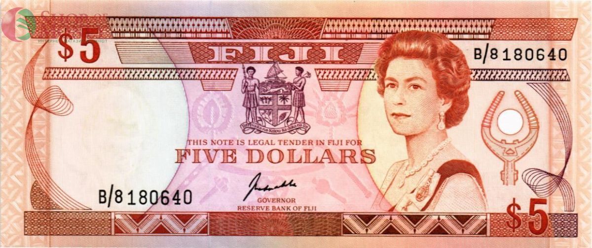 ФИДЖИ 5 ДОЛЛАРОВ 1