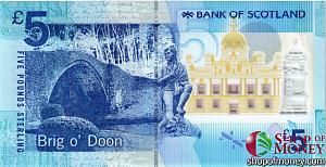 ШОТЛАНДИЯ 5 ФУНТОВ 2