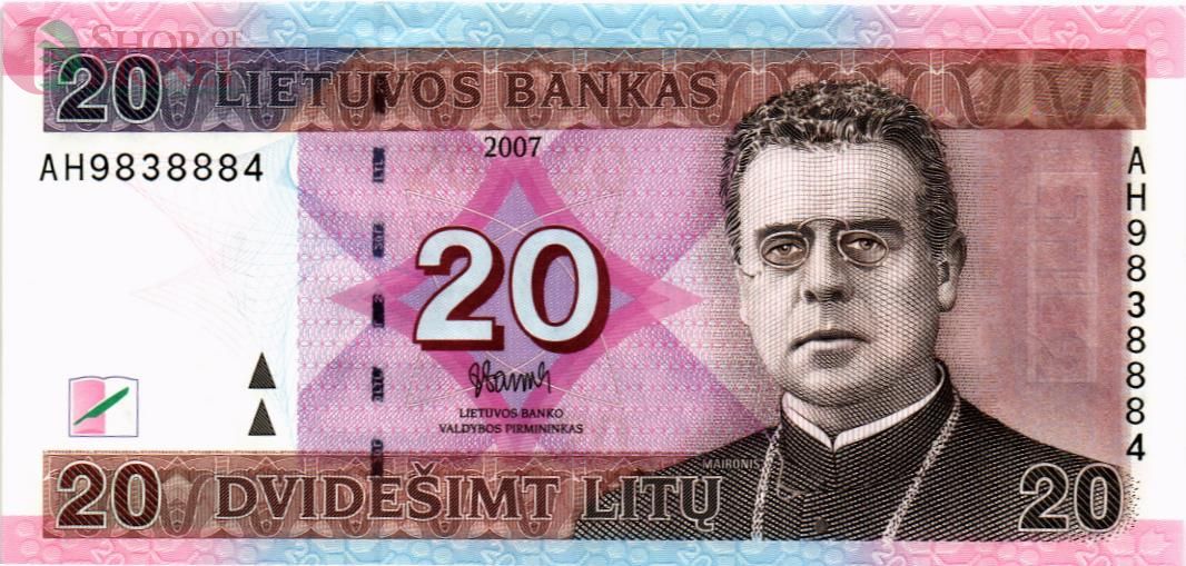 ЛИТВА 20 ЛИТ 1