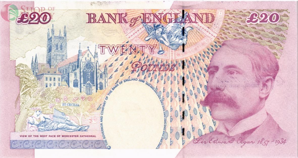 ВЕЛИКОБРИТАНИЯ/АНГЛИЯ 20 ФУНТОВ 2