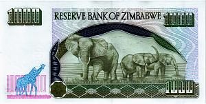 ЗИМБАБВЕ 1000 ДОЛЛАРОВ 2