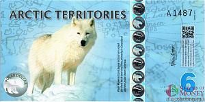 АРКТИЧЕСКИЕ ТЕРРИТОРИИ 6 ДОЛЛАРОВ 1