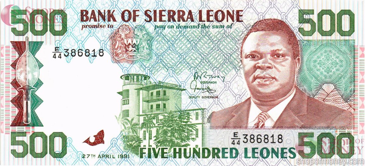 СЬЕРРА-ЛЕОНЕ 500 ЛЕОНЕ 1