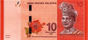 МАЛАЙЗИЯ 10 РИНГГИТ 1
