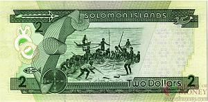 СОЛОМОНОВЫ ОСТРОВА 2 ДОЛЛАРА (C/3) 2